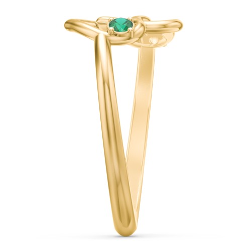 Linked in Love Ring