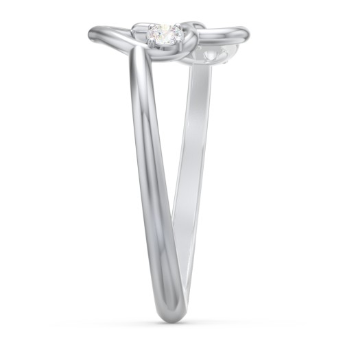 Linked in Love Ring