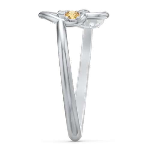 Linked in Love Ring