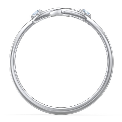 Linked in Love Ring