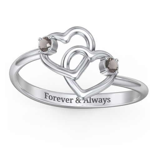 Linked in Love Ring