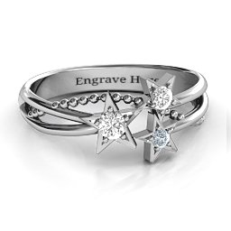Twinkling Starlight Ring