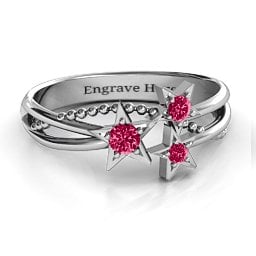 Twinkling Starlight Ring