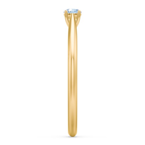 Classic Solitaire Sparkle Ring