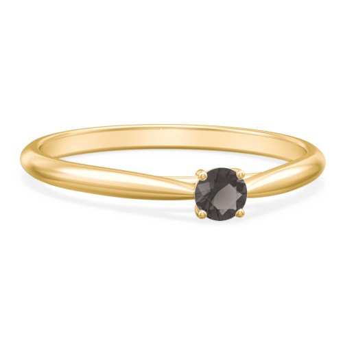 Classic Solitaire Sparkle Ring