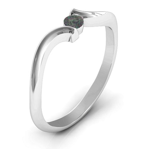 For Always Ring – Sterling Silver with Alexandrite
