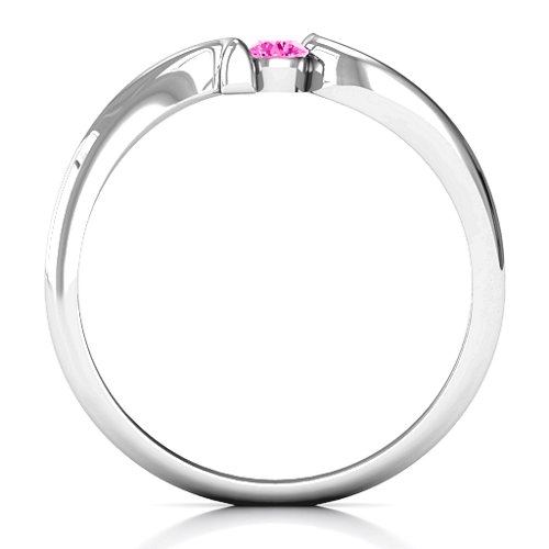 For Always Ring – Sterling Silver with Pink Tourmaline
