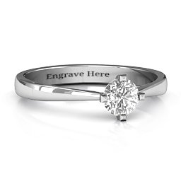 Classic Round Solitaire Ring