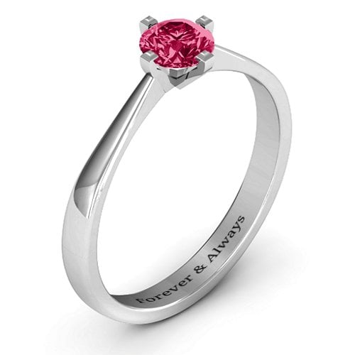 Classic Round Solitaire Ring