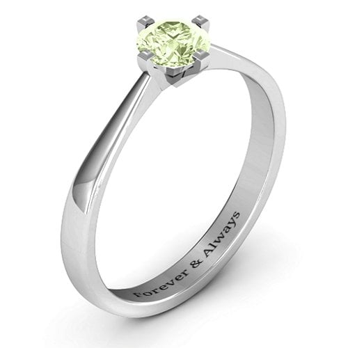 Classic Round Solitaire Ring
