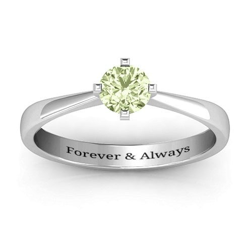 Classic Round Solitaire Ring