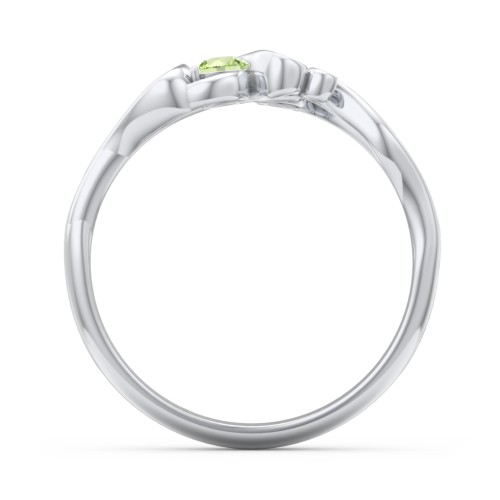Swirl of Style Birthstone Ring