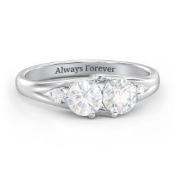 Darling Duo Double Gemstone Ring