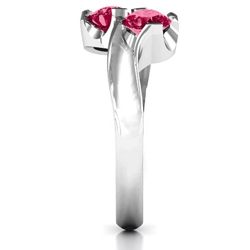 Two Stone Sparkle Ring