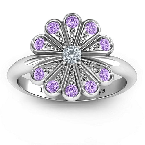 Pretty As A Peacock Ring