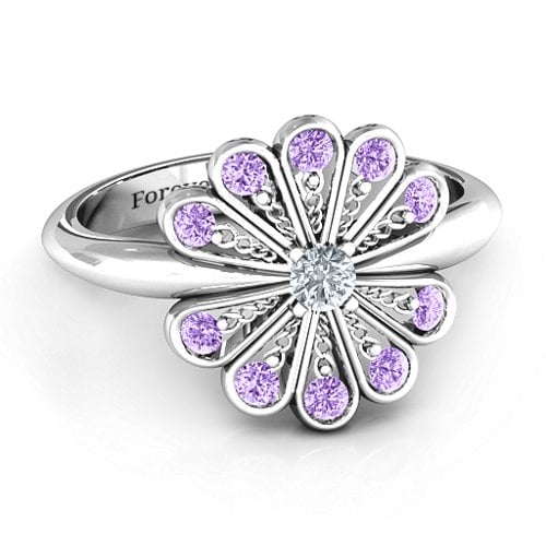 Pretty As A Peacock Ring