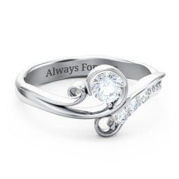 Family Flair Ring With 2-6 Birthstones