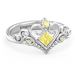 Fairytale Princess Tiara Ring