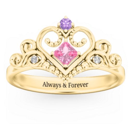 Fairytale Princess Tiara Ring
