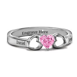 Darling Heart Wraparound Ring