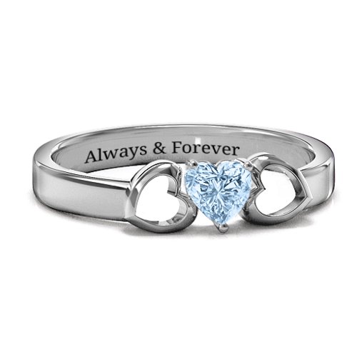 Darling Heart Wraparound Ring