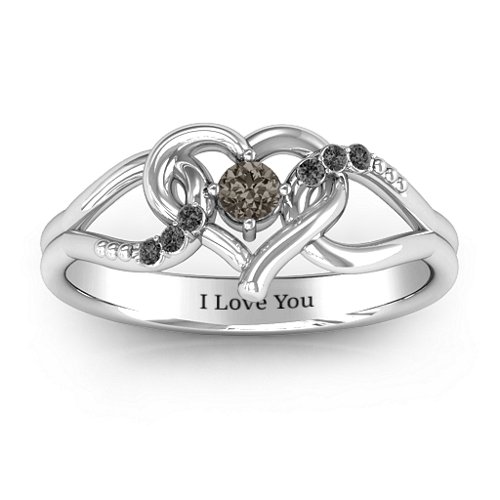 You Have My Heart Ring with Accents
