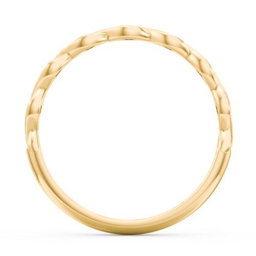 Dreaming Of You Accent Band – 10K Yellow Gold with White Premium Zirconia