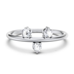 Stacking Ring with 1-5 Stones