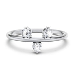 Stacking Ring with 1-5 Stones