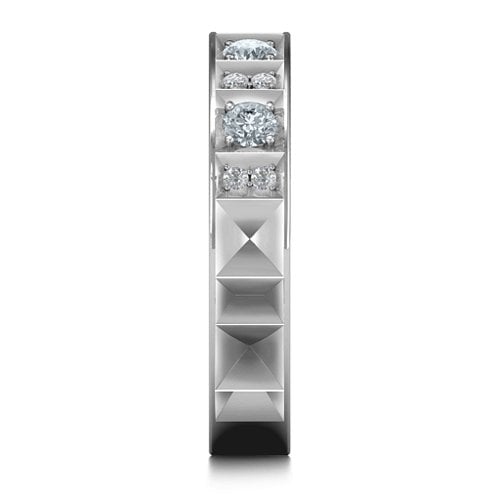 Contemporary Elegance Birthstone Band