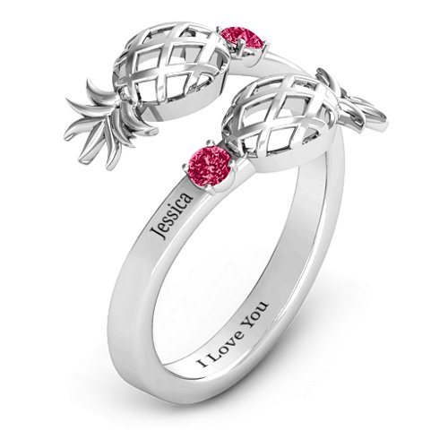 Pineapple Passion Wraparound Ring