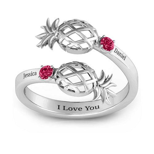Pineapple Passion Wraparound Ring