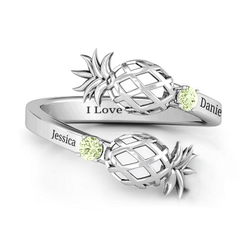 Pineapple Passion Wraparound Ring