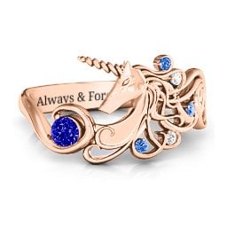 Rainbow Unicorn Ring