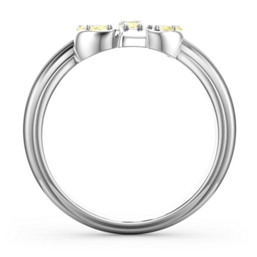 Chic In Cactus Ring – Sterling Silver with Citrine