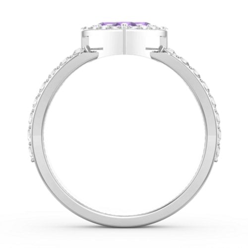 Written in the Stars Heart Cluster Ring