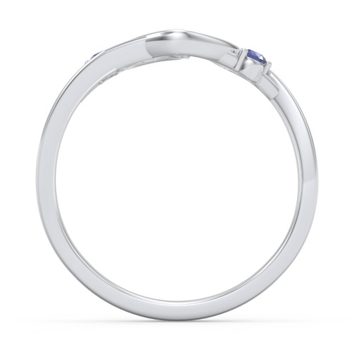 Hearts Entwined Pinky Promise Ring