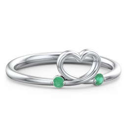 Two in Love Ring