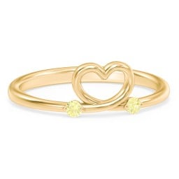 Two in Love Ring