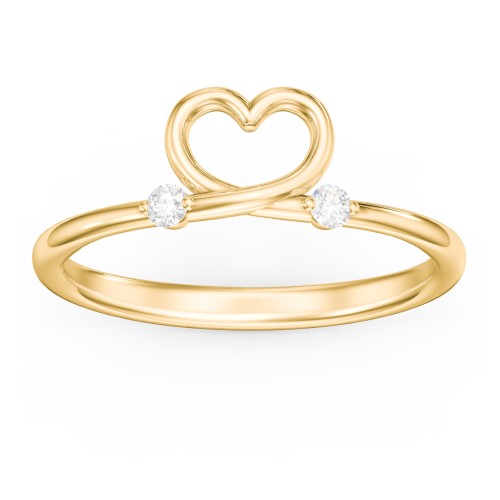 Two in Love Ring