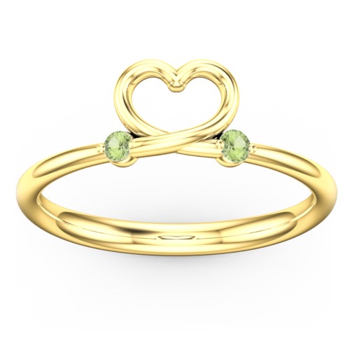 Two in Love Ring