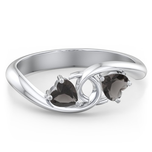 Two of Hearts Pinky Promise Ring