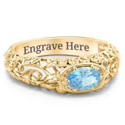 Vintage Graduation Ring