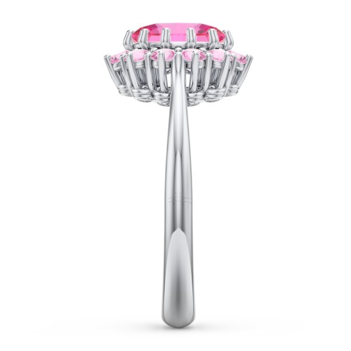The Lady's Legacy Ring – Sterling Silver with Pink Sapphire