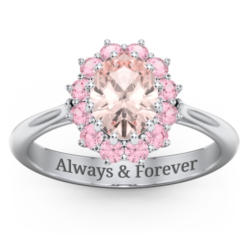 The Lady's Legacy Ring – Sterling Silver with Morganite and Pink Tourmaline