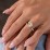 The Lady's Legacy Ring – Sterling Silver with White Premium Zirconia and Cubic Zirconia