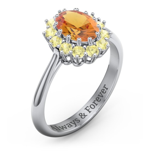 The Lady's Legacy Ring – Sterling Silver with Citrine