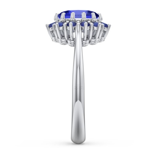 The Lady's Legacy Ring – Sterling Silver with Blue Sapphire