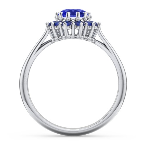 The Lady's Legacy Ring – Sterling Silver with Blue Sapphire