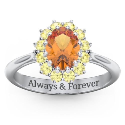 The Lady's Legacy Ring – Sterling Silver with Citrine